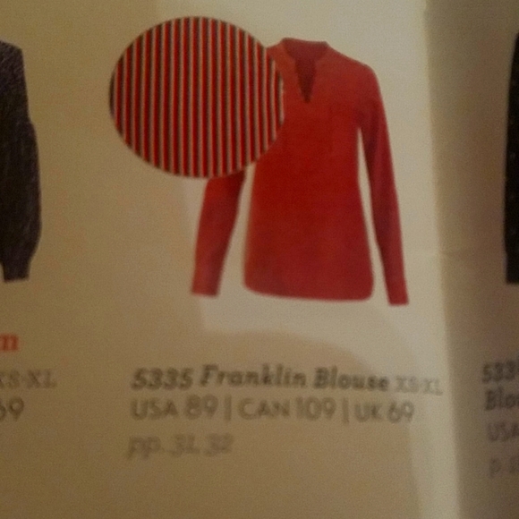 Cabi Franklin Blouse #5335 size small - Picture 3 of 5